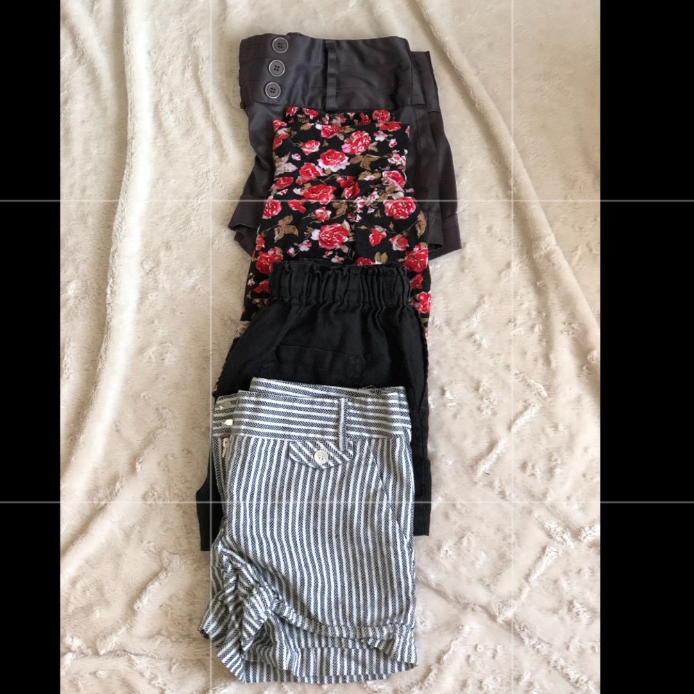 Group of 4 dressy shorts